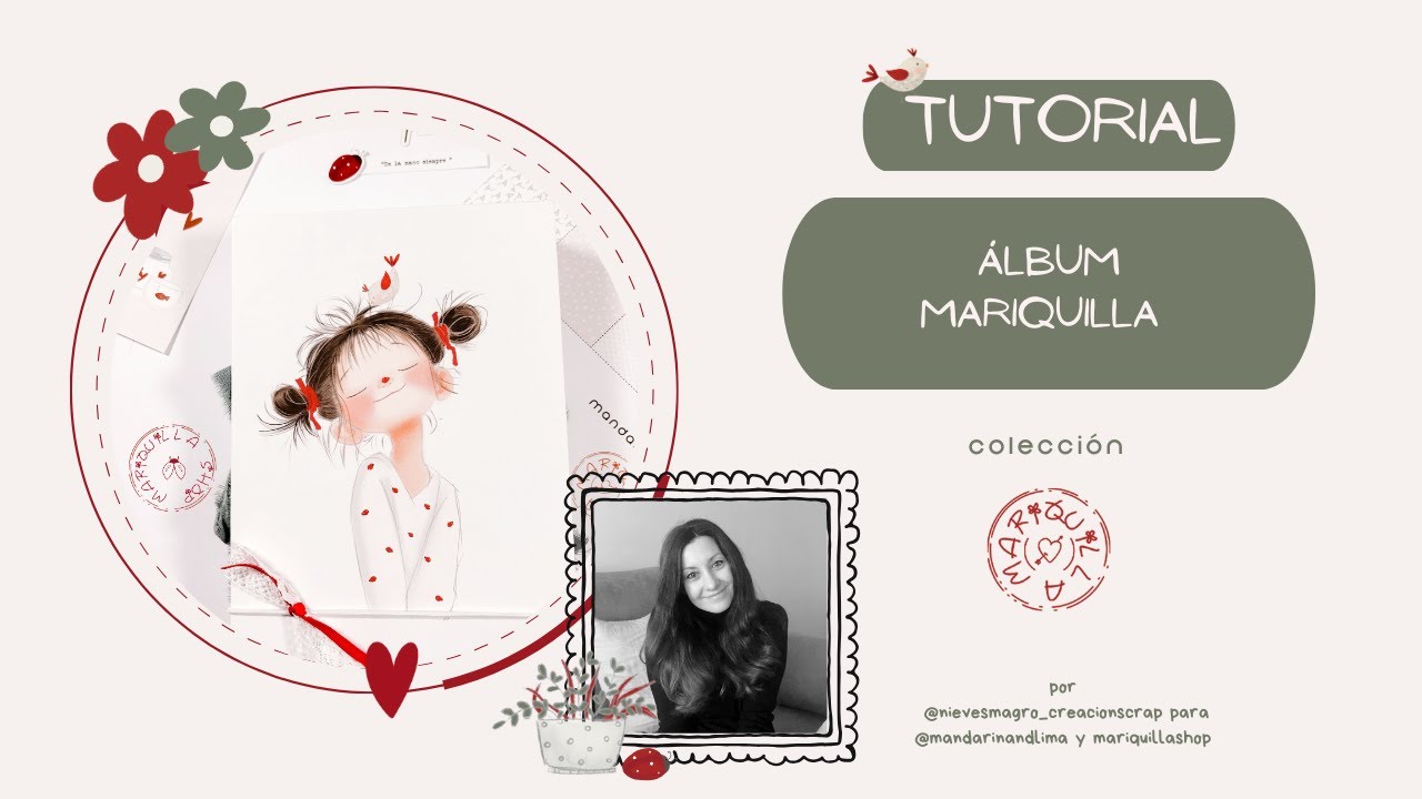 Álbum Mariquilla por @nievesmagro_creacionscrap