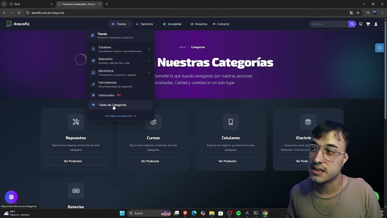 TIENDA ONLINE Ecommerce SaaS Desarrollado con Angular y PostgresSQL (Supabase) ServerLess