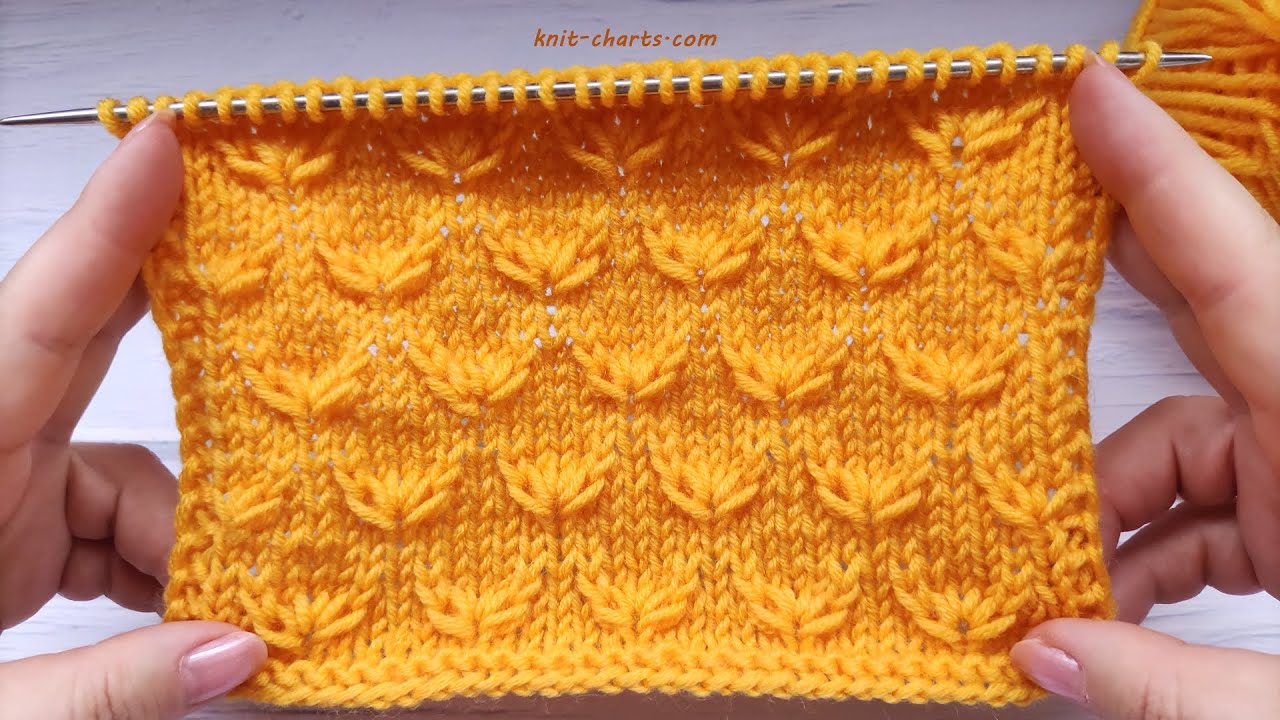 Fancy Stitch Knitting Pattern | Fantasiemuster stricken | Punto fantasia ai ferri | Punto fantasía