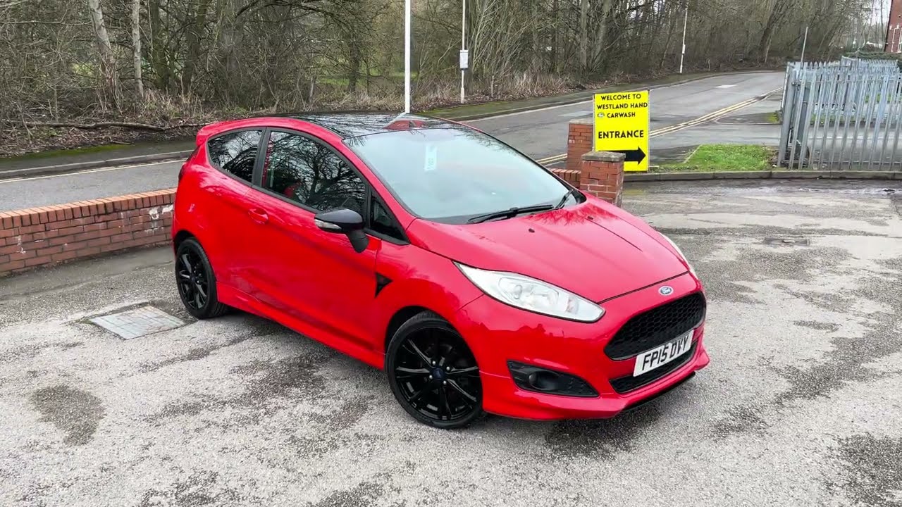 Ford Fiesta 1.0T EcoBoost Zetec S Red Edition Hatchback 3dr Petrol Manual Euro 6 (s/s) (140 hp)