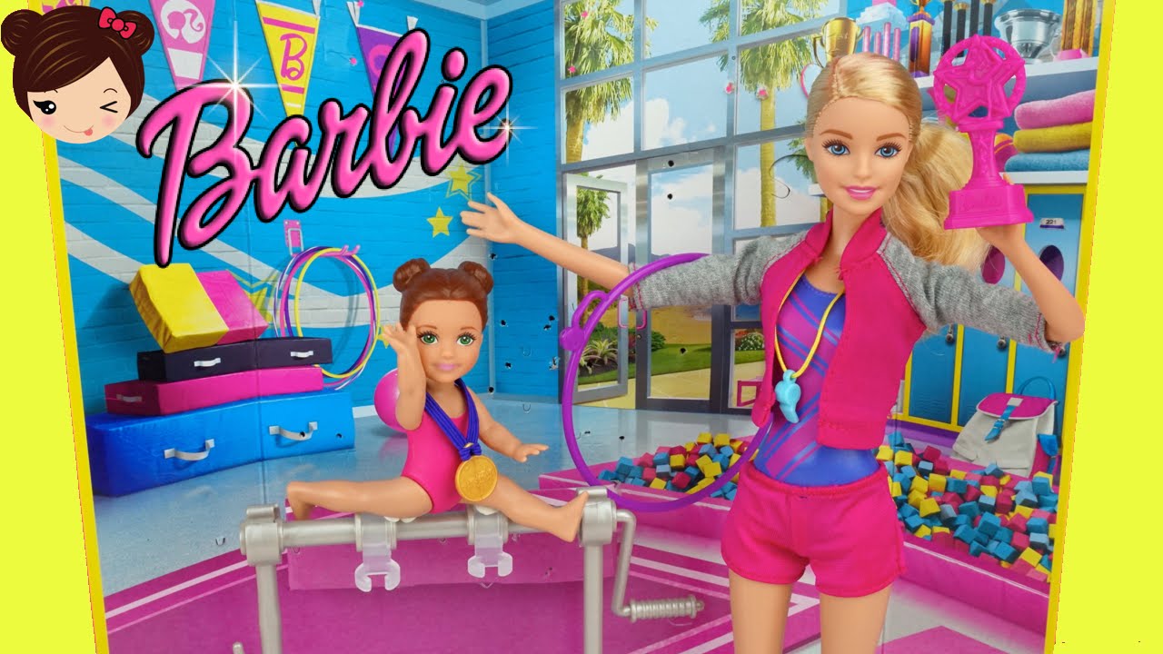 Barbie Entrenadora de Gimnasia y Mini Serie - Juguetes de Barbie en Español