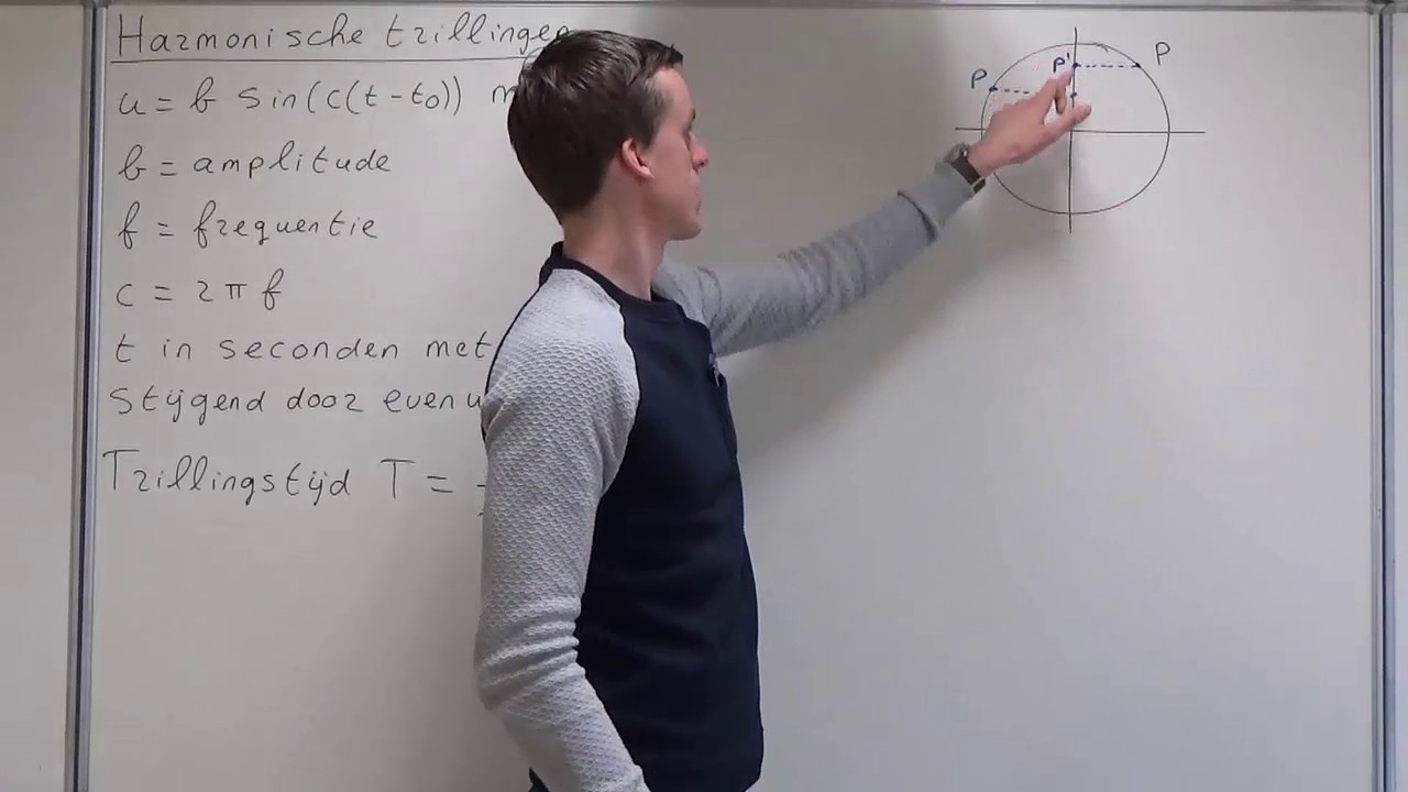 Harmonische trillingen (VWO wiskunde B)
