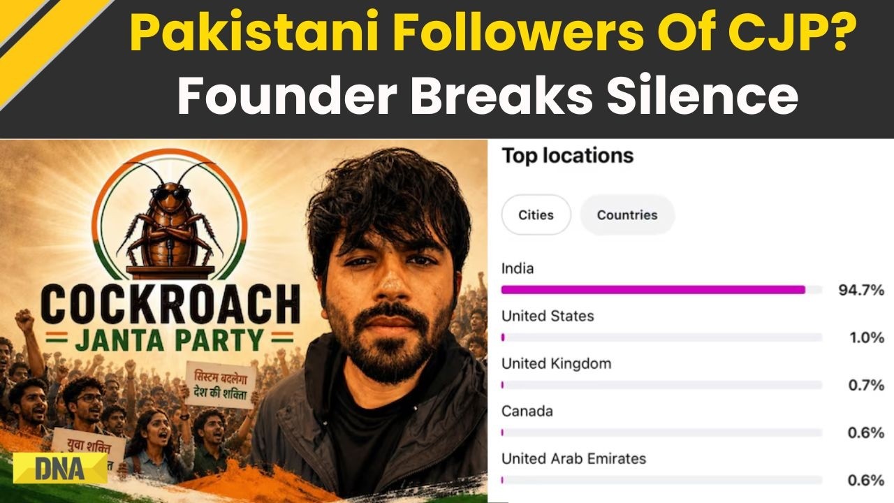 Cockroach Janta Party: CJP Founder Abhijeet Dipke Rejects BJP's Pakistani-Followers Charge