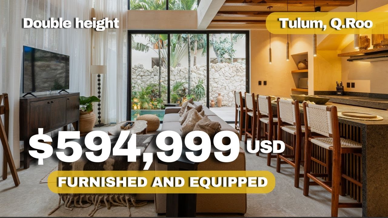 AMAZING ✨ Luxury Villa in Tulum 🏝️ | 3BEDS 👉 ESPECTACULAR Villa de Lujo