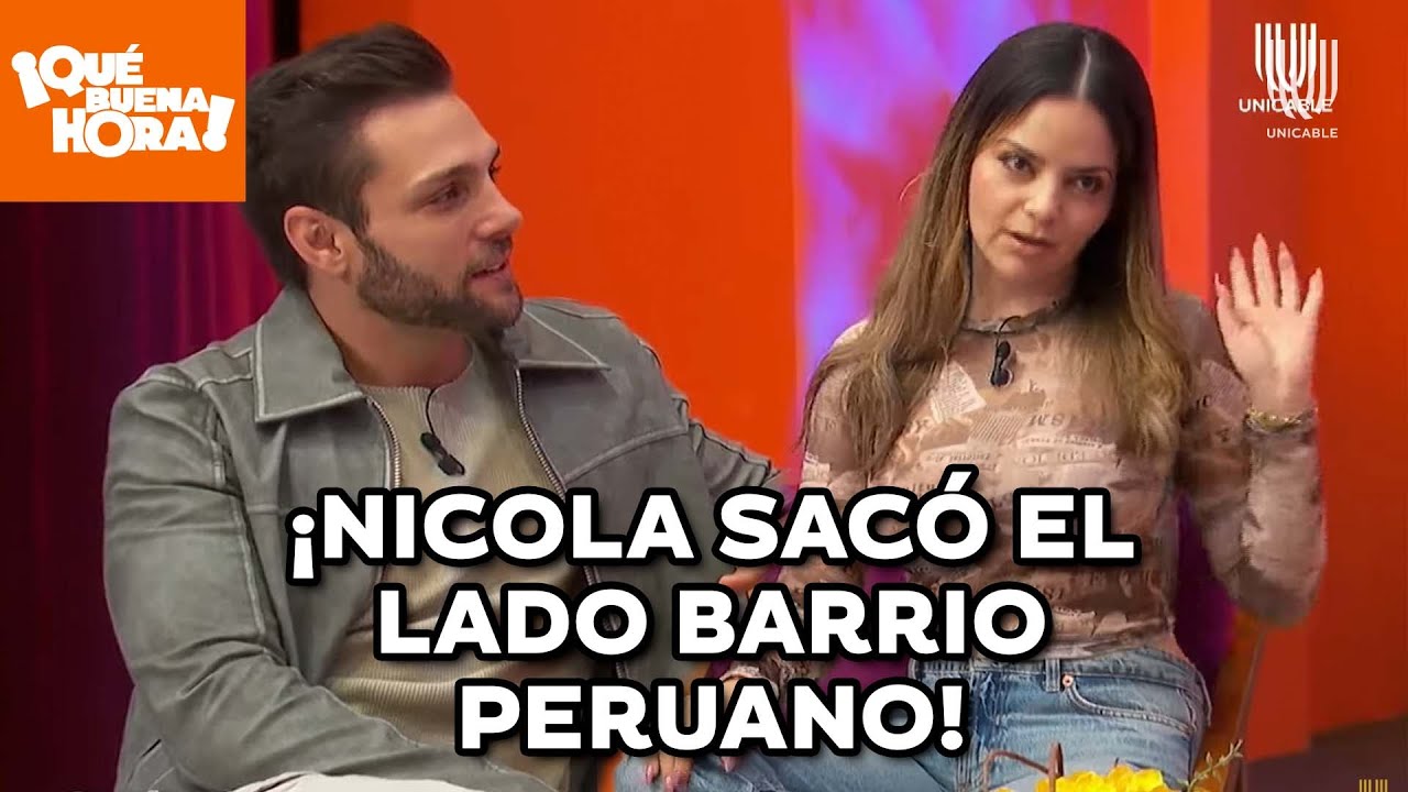 ¡Nicola Porcella es puesto a prueba y saca su lado más ñero y barrio! | ¡Qué buena hora! | Unicable