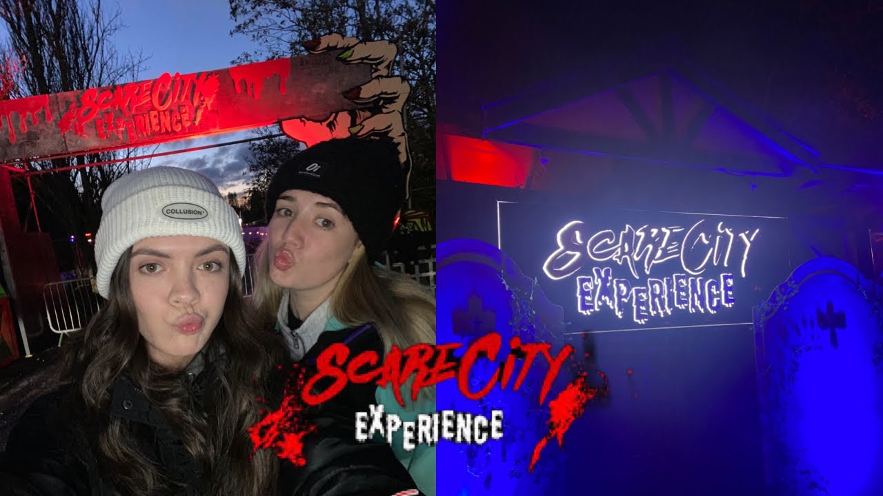 Visiting an ABANDONED Theme Park | Scare City Experience 2023