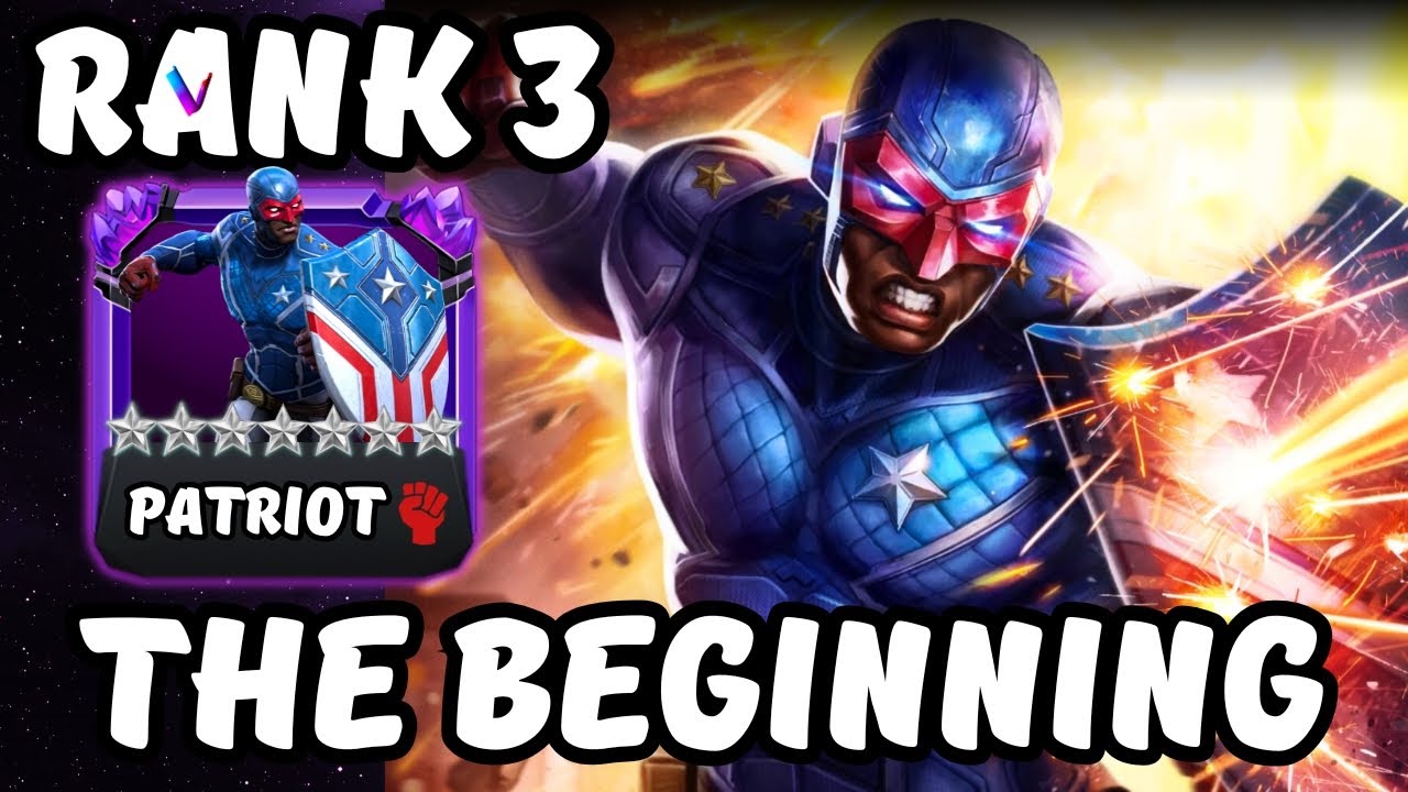 Buffed Patriot: Extremely Valuable Champion & Also A Rare Miss by Kabam - MCoC