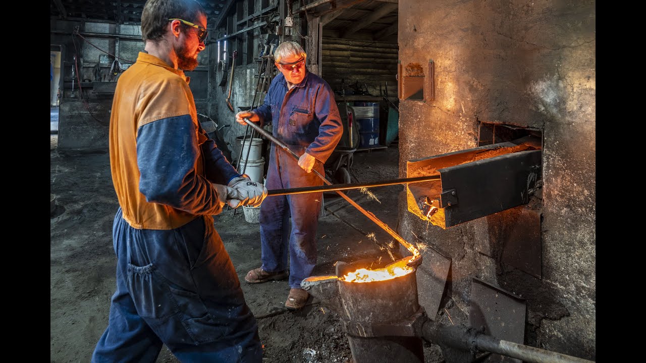 The Shed magazine visits Austins Foundry in Timaru as they undertake their final pour.