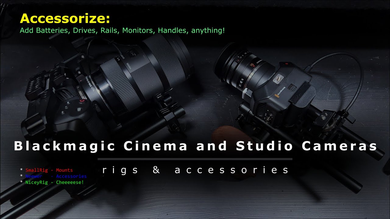 Как я это делаю — создание функциональных ригов для камер (Blackmagic Micro Studio Camera 4K G2 |...