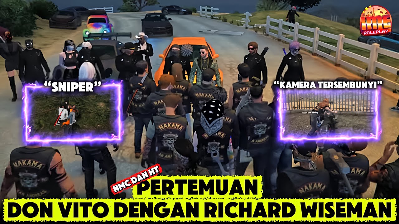 PERTEMUAN DON VITO DENGAN RICHARD WISEMAN🔥 | NMC DAN HT | IME ROLEPLAY