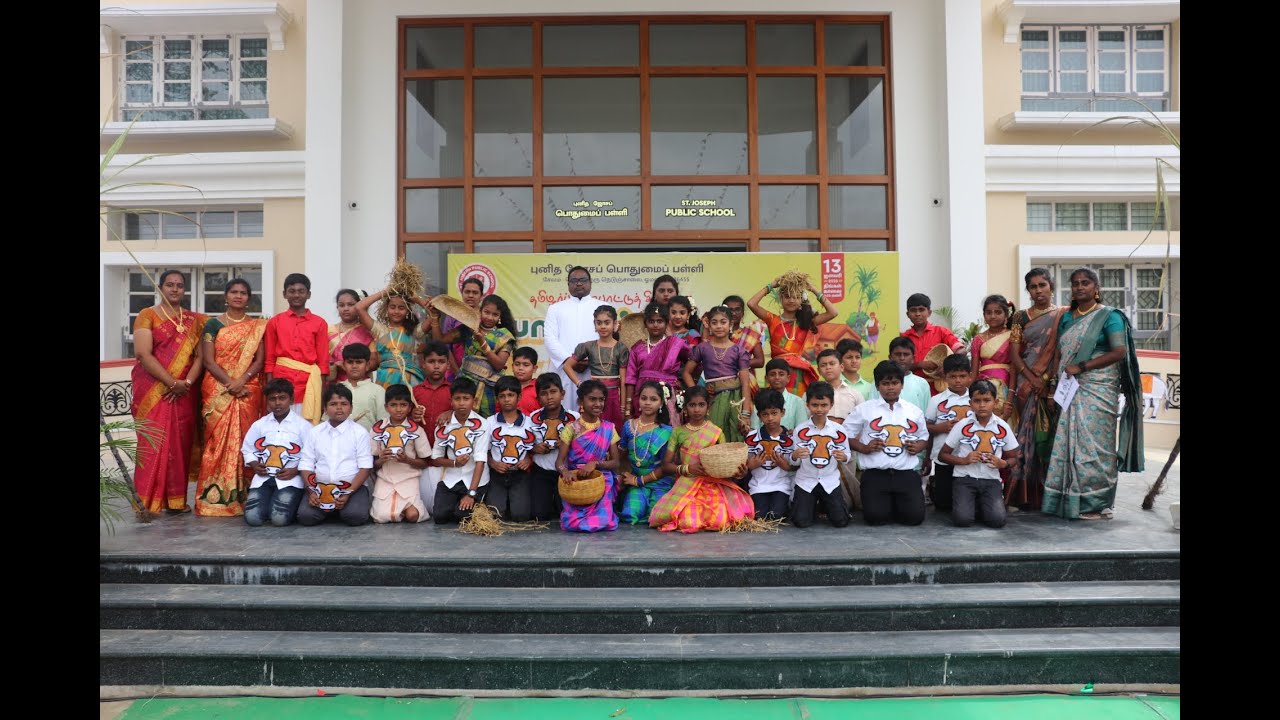 St. Joseph Public School (CBSE) | Pongal Celebration | Folk Dance