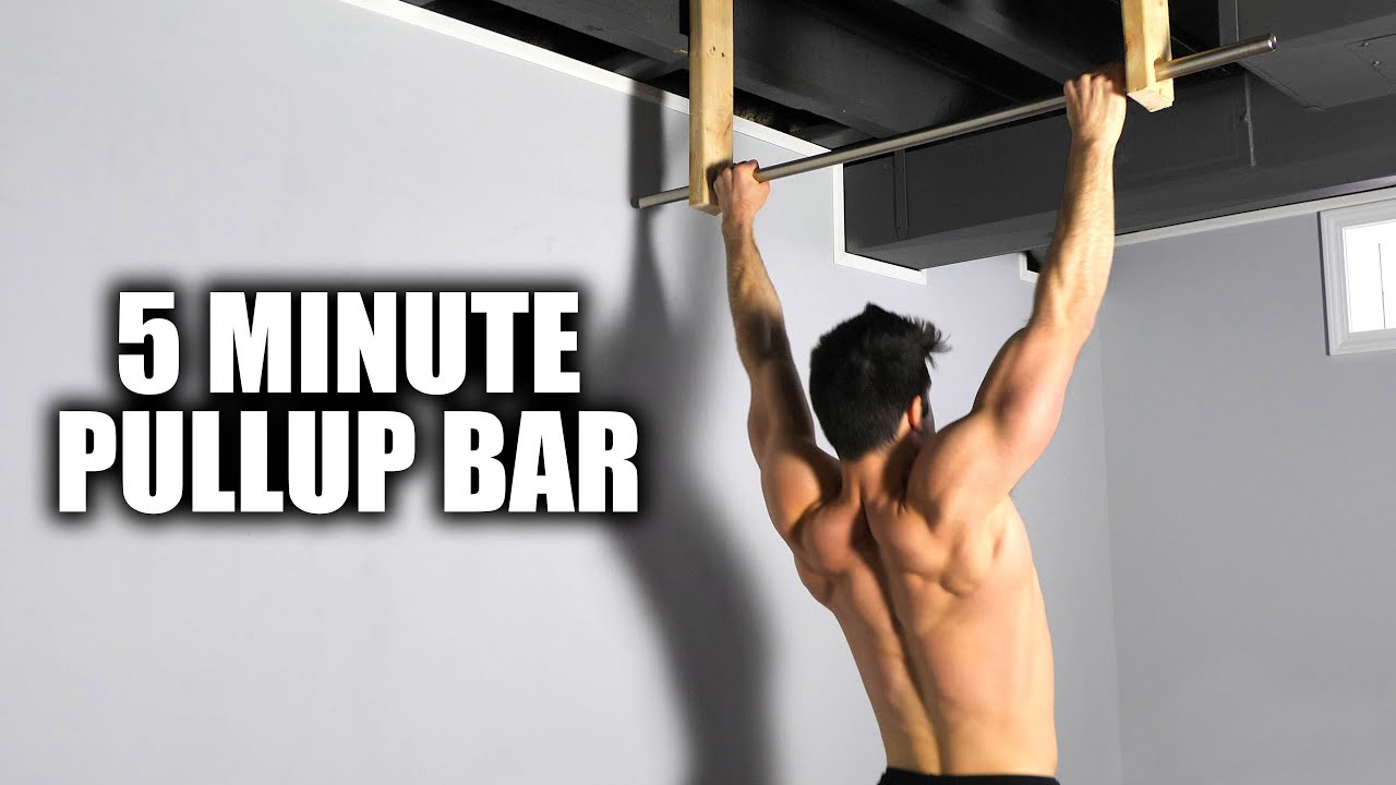 Pullup Bar in Only 5 Minutes - Easiest In Home Hack