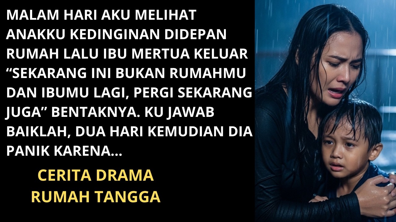 MERTUA MENGUSIRKU DAN ANAKKU MALAM ITU, 2 HARI KEMUDIAN DIA MENANGIS MEMOHON AMPUN...