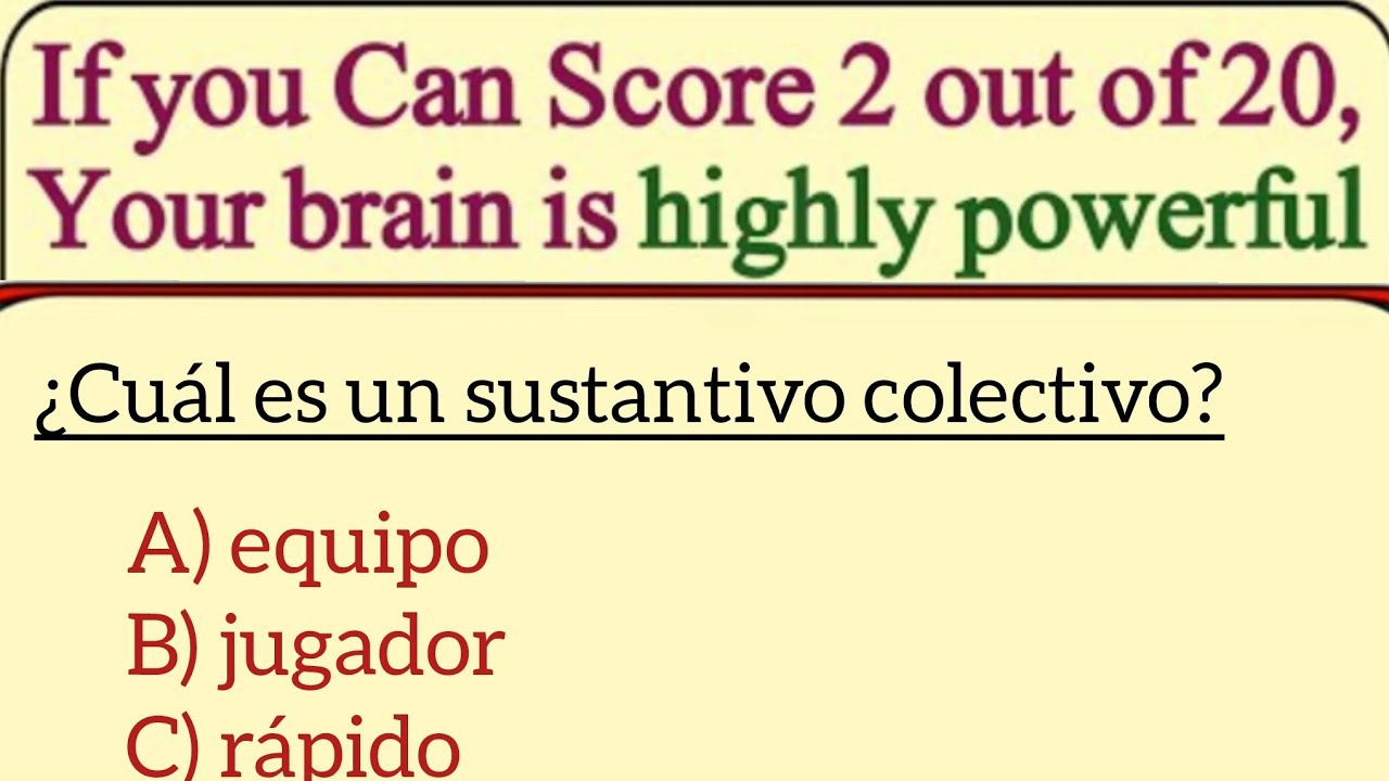Impossible Spanish Grammar Quiz | Only Experts Can Score 10/10|Only Geniuses Pass