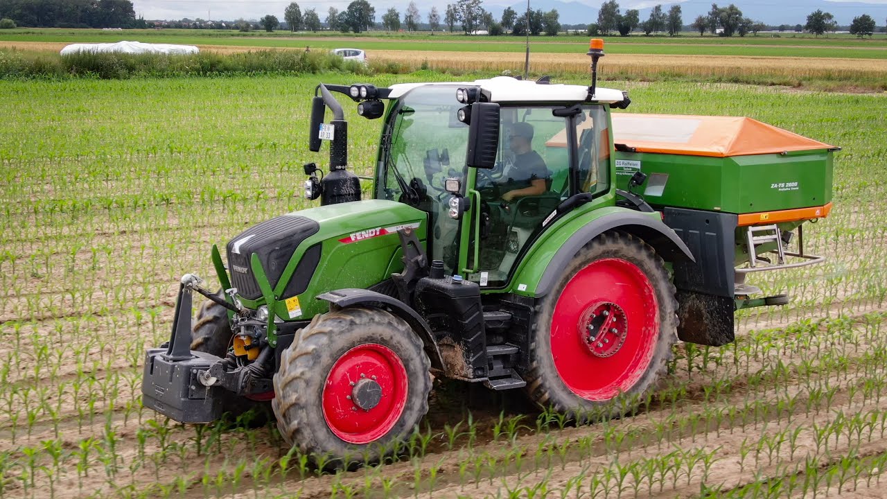 Fendt 314 Vario + Amazone ZA-TS 2600 | Saatmais düngen