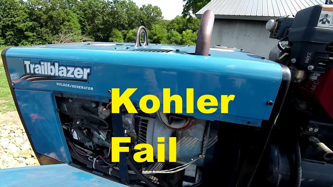 Miller Trailblazer 325 EFI 887 Hour Review Kohler Fail