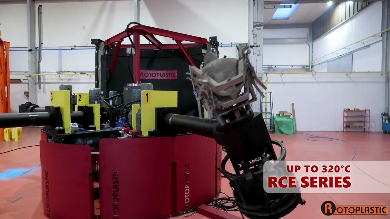 Advanced RotoMolding Machinery from RotoPlastic, Italy