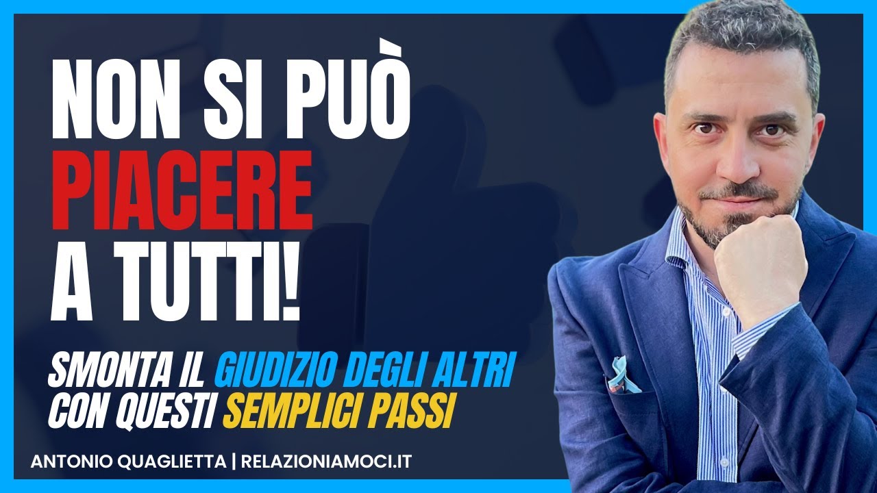 Affrontare il GIUDIZIO degli altri