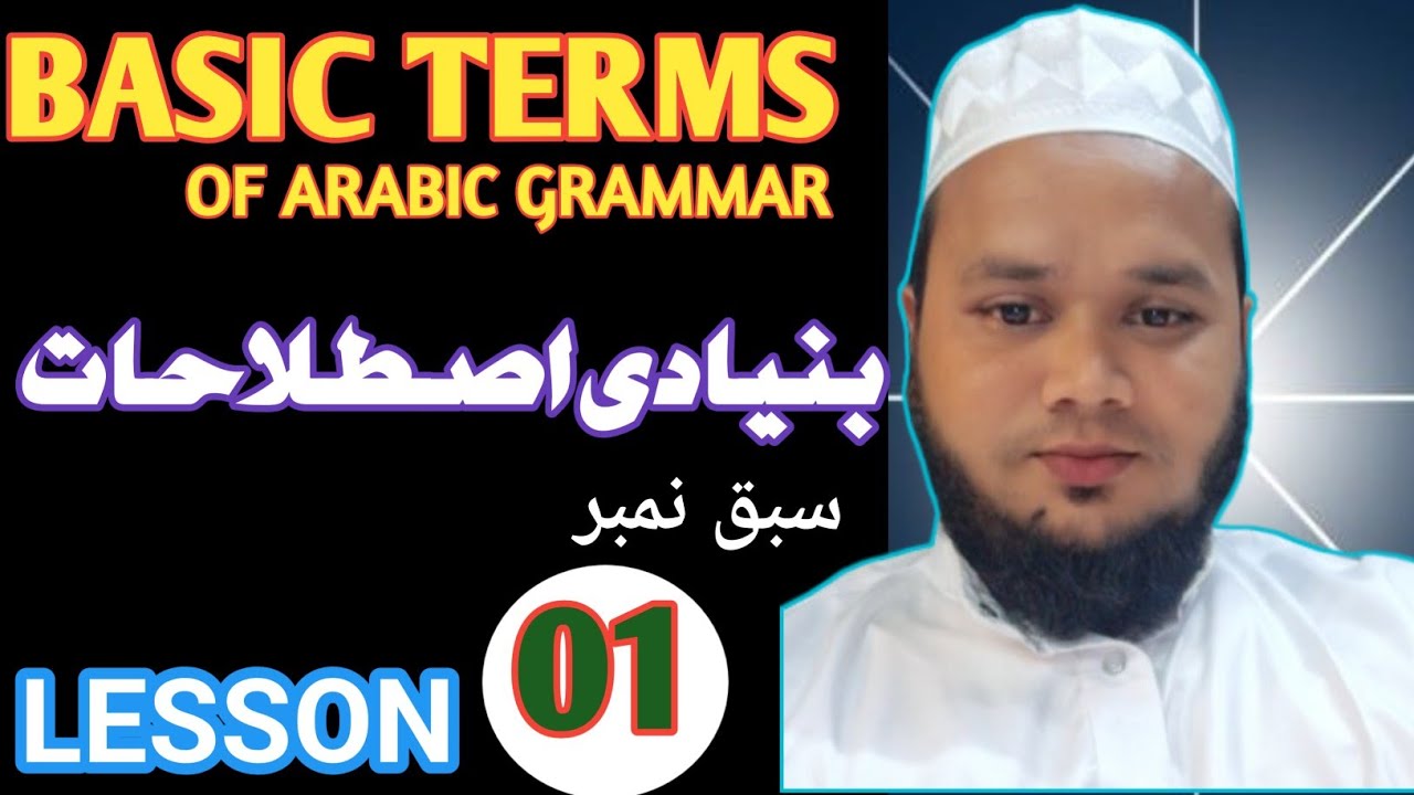 Arabic Grammar. BESIC TERMS BY SHIRAZ AHRAR @qariaqib BUNYADI ISTELAHAT