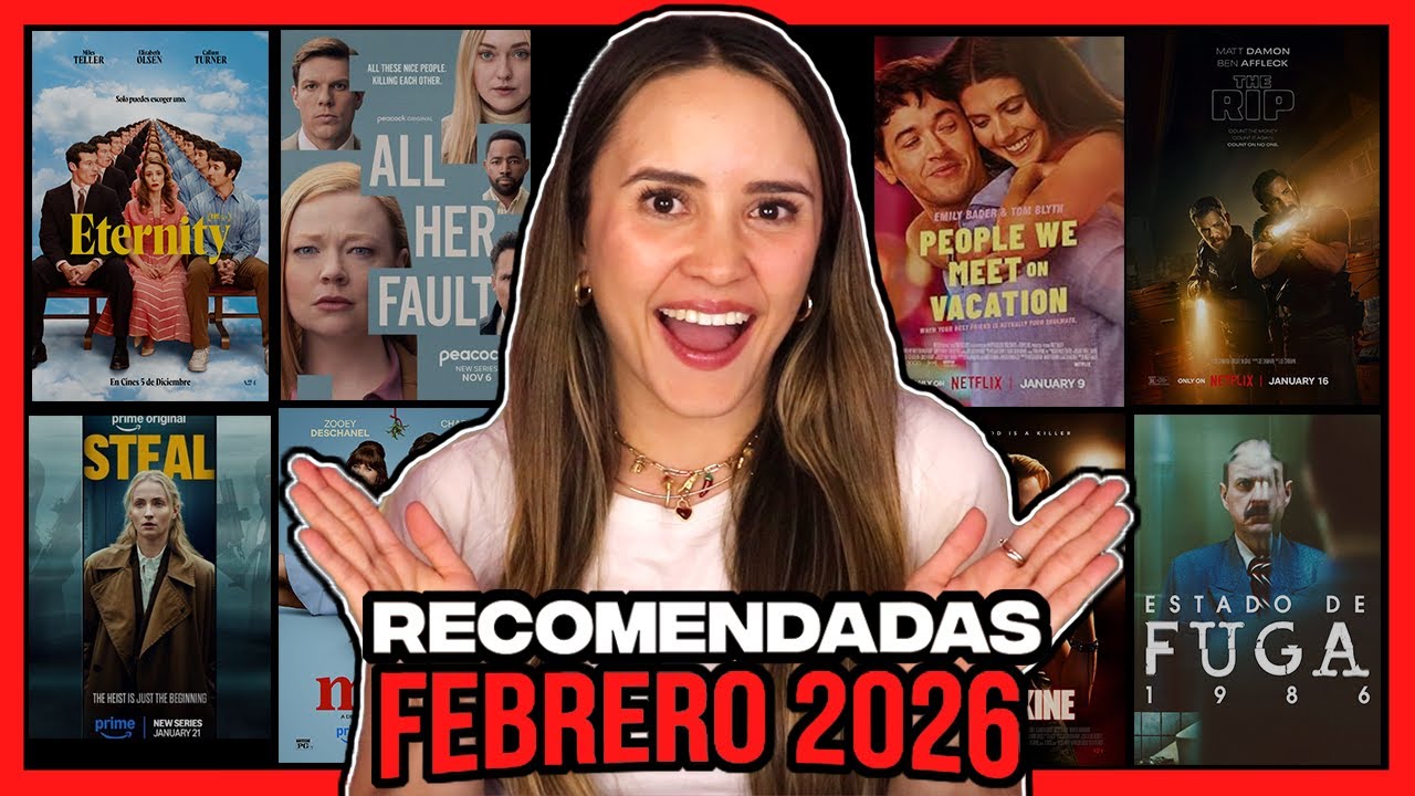 Películas y Series Recomendadas para ver en FEBRERO 2026 🎬🍿