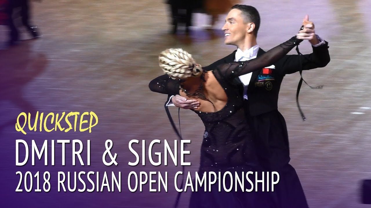 Dmitri Kolobov & Signe Busk = Квикстеп = Открытый Чемпионат России 2018