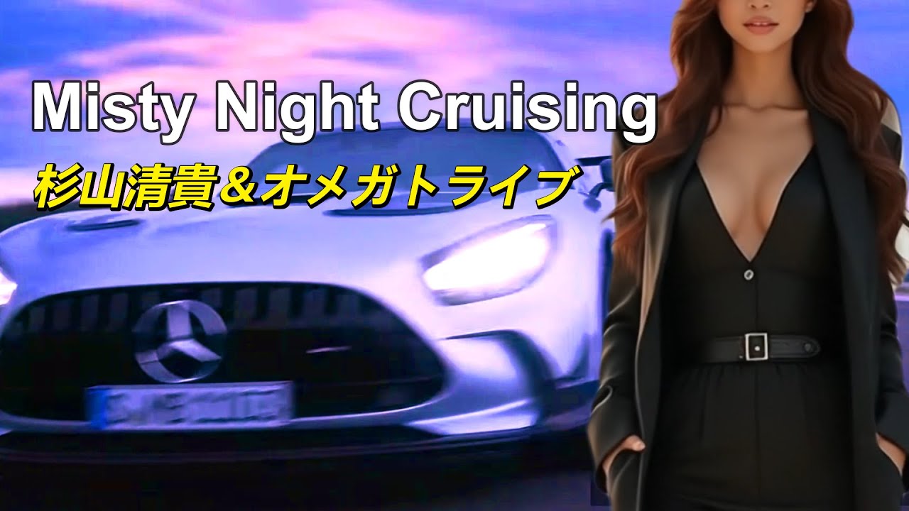 【MV】 Misty Night Cruising/杉山清貴＆オメガトライブ🎧2025再編集版/今夜こそは帰さない&hellip;特別編集版/夏の杉オメ特集！