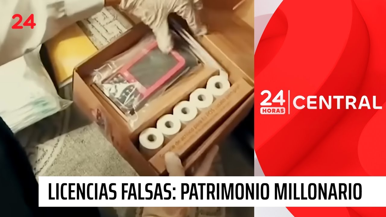 Multimillonario patrimonio de m&eacute;dicos que vend&iacute;an licencias | 24 Horas TVN Chile