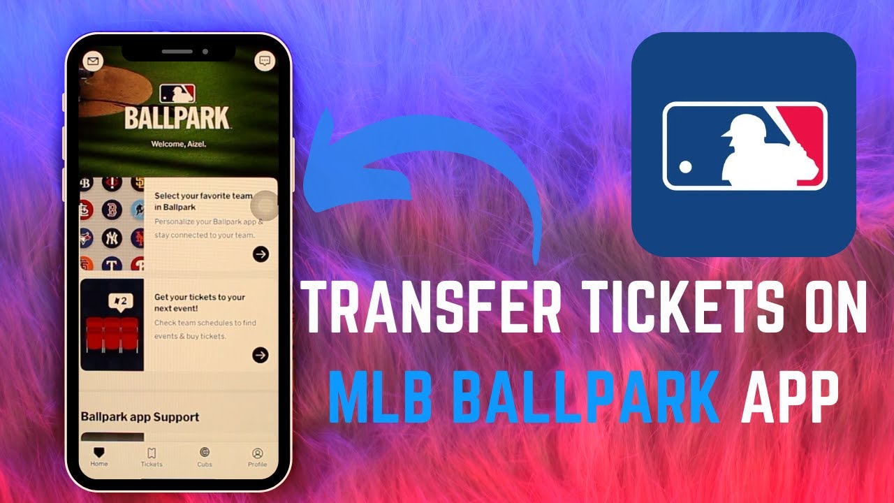 Transfer Tickets to Someone Without an MLB Ballpark App Account - EASY & BEST Method - 2025