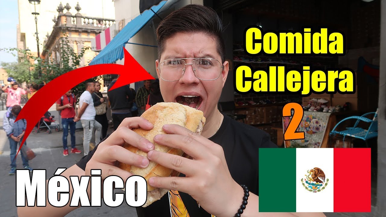 ¡Probando Comida Callejera En MÉXICO! *Maravillado*