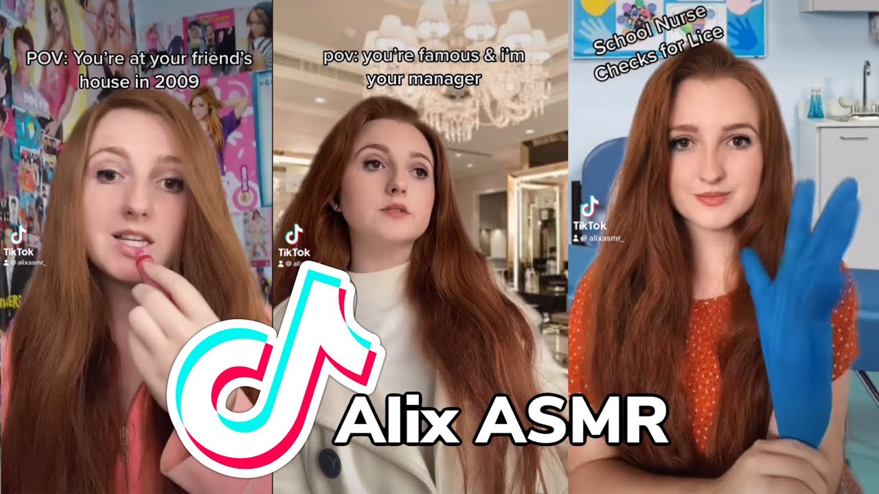 Alix ASMR TikTok Compilation (Part 1)