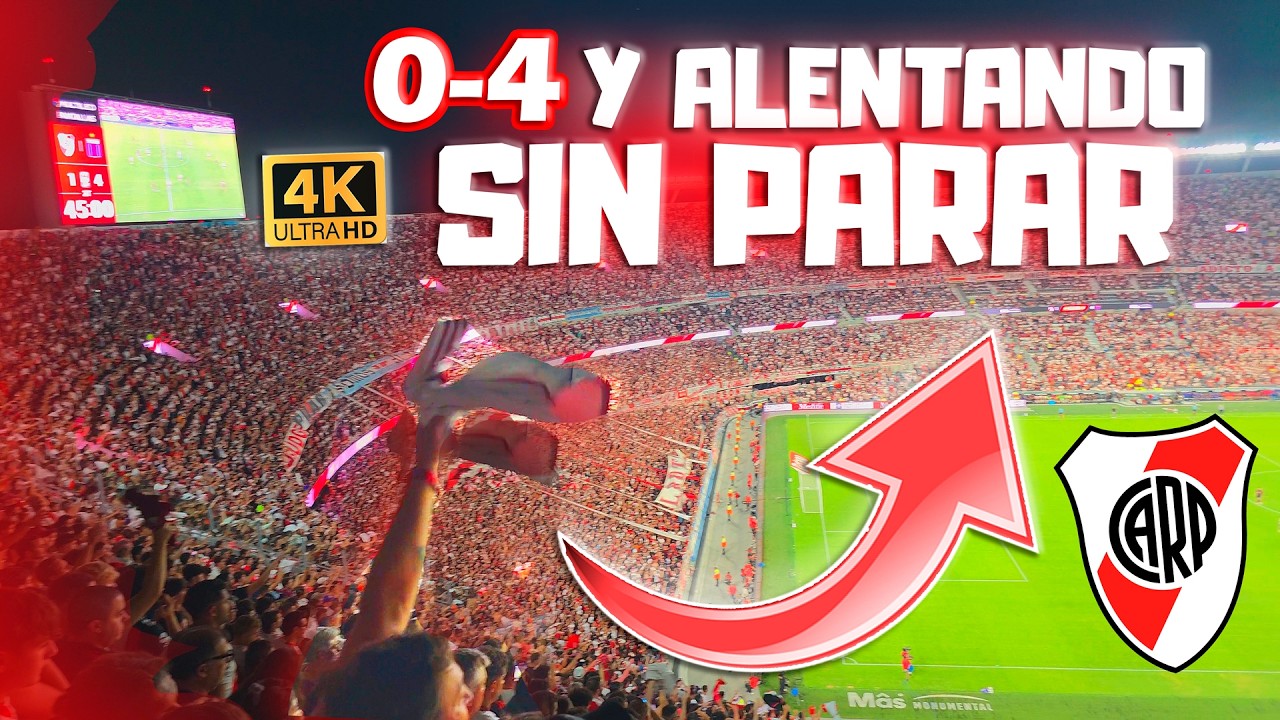 🔥 RIVER 0-4 ABAJO Y EL MONUMENTAL ALENTANDO SIN PARAR  | River 1 Tigre 4 | 2026