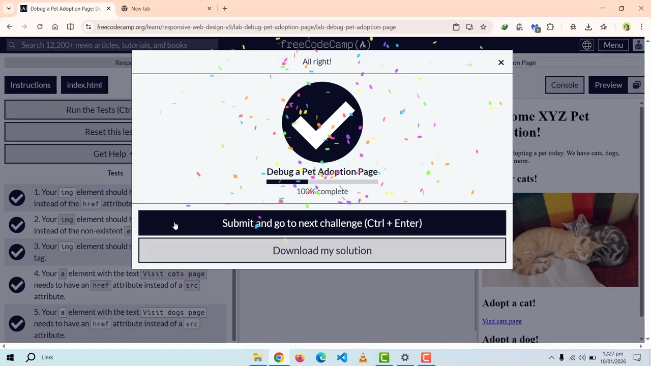 FREECODECAMP.ORG Responsive Web Design Certification FULL HTML SOLUTIONS + STEPS | PROJECTS | REVIEW