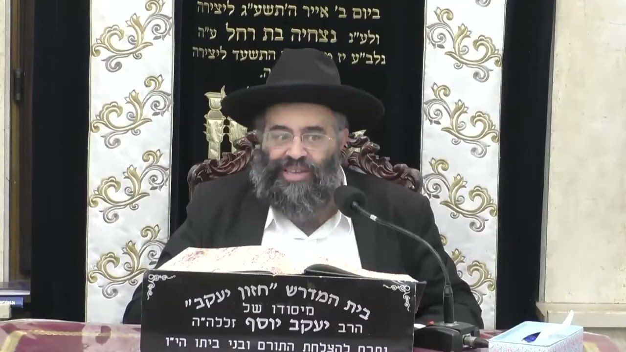 הרב דוד טהרני  •  השבת אבדה
