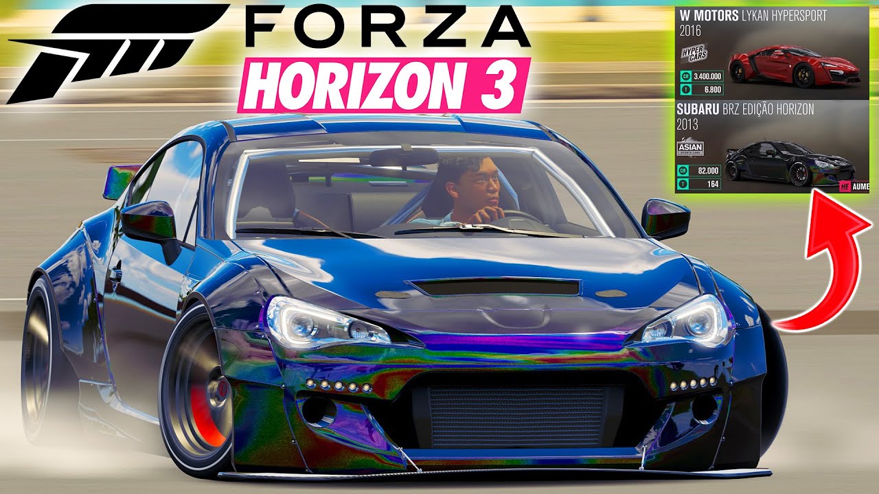 FORZA HORIZON 3 - BROTOU VÁRIOS CARROS DO NADA NA MINHA GARAGEM!!! #03