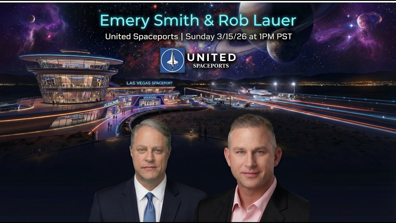 🚀 The Future of Spaceflight | United Spaceports Corp Event with Emery Smith & Rob Lauer