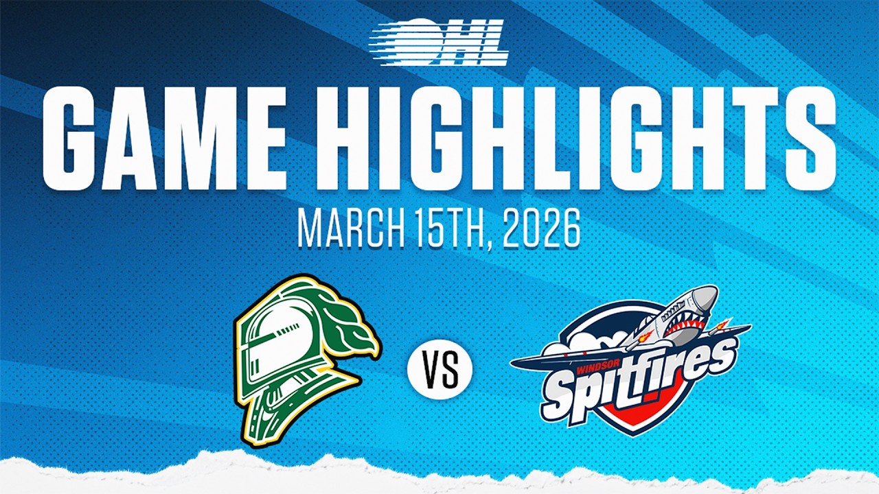 Обзор матча OHL: London Knights против Windsor Spitfires, 15 марта 2026 года.