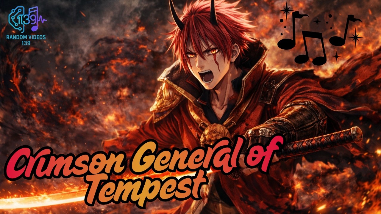 Benimaru Fan Song – Crimson General of Tempest 🔥 | Epic Power Metal Tribute | Tensura