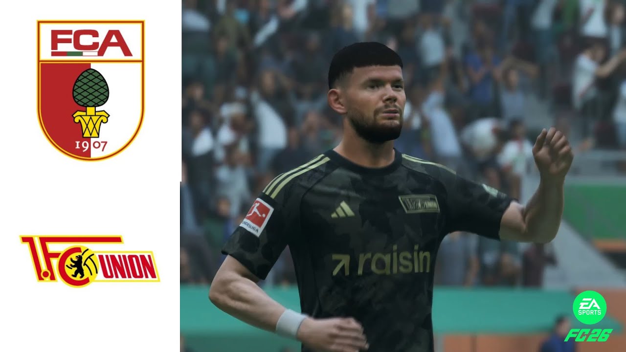 FC 26 GAMEPLAY | FC AUGSBURG vs UNION BERLIN | BUNDESLIGA 25/26 |FULL MATCH HD