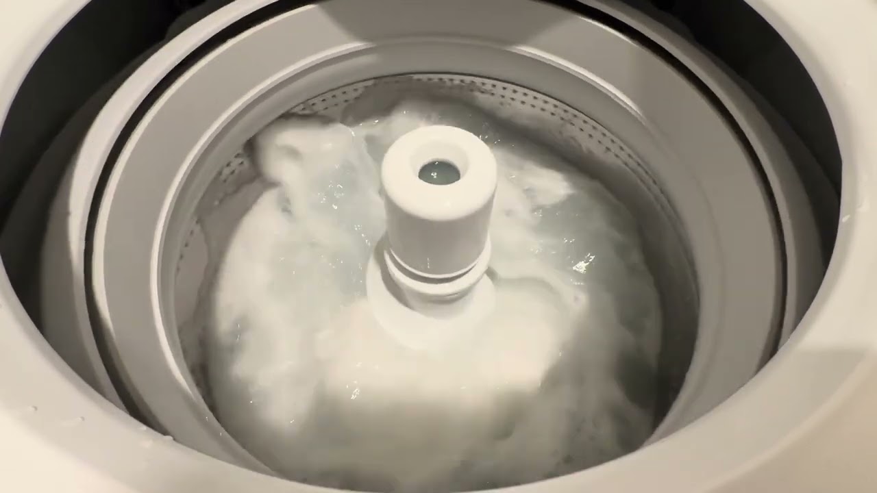 Maytag Commercial for residential dual action agitator wash.  