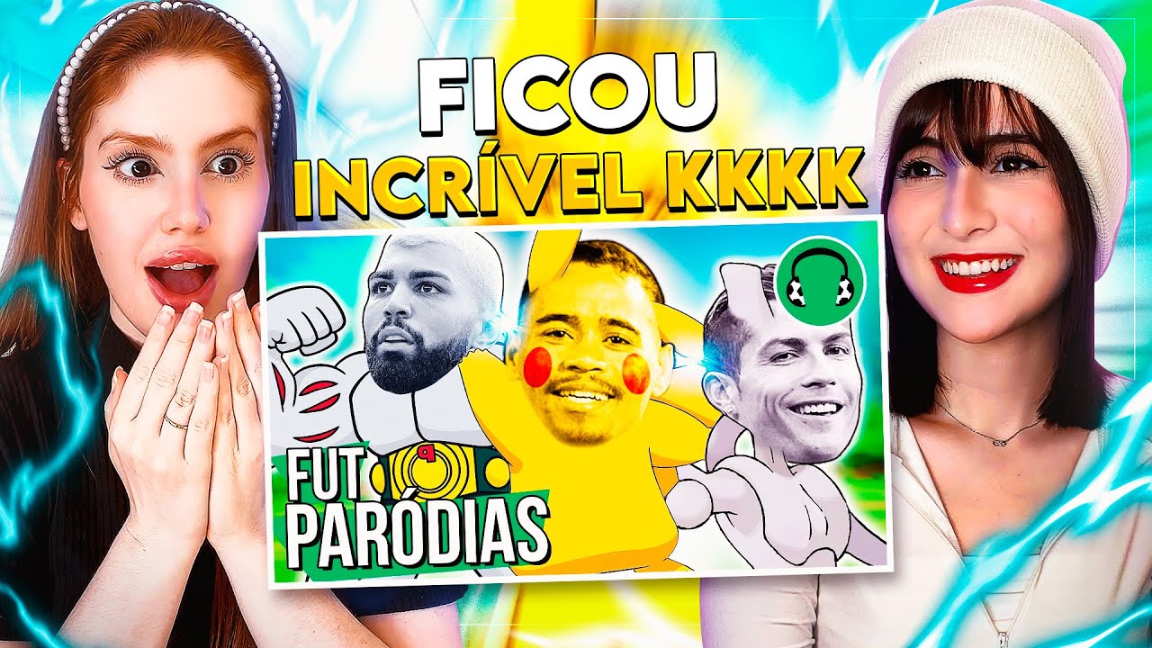 REACT | FUTPARÓDIAS: E SE OS JOGADORES FOSSEM POKÉMONS? | CR Reacts