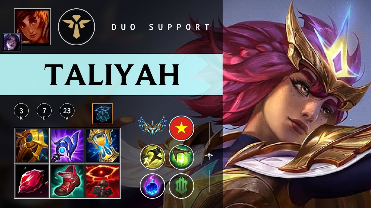 Taliyah Support vs Nami - VN Challenger Patch 26.05