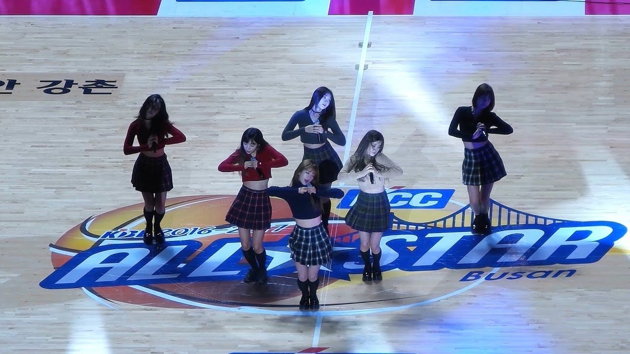 [4K]170122 에이핑크(Apink) 부산 프로농구 올스타전 전체 직캠(Full Version Fancam)