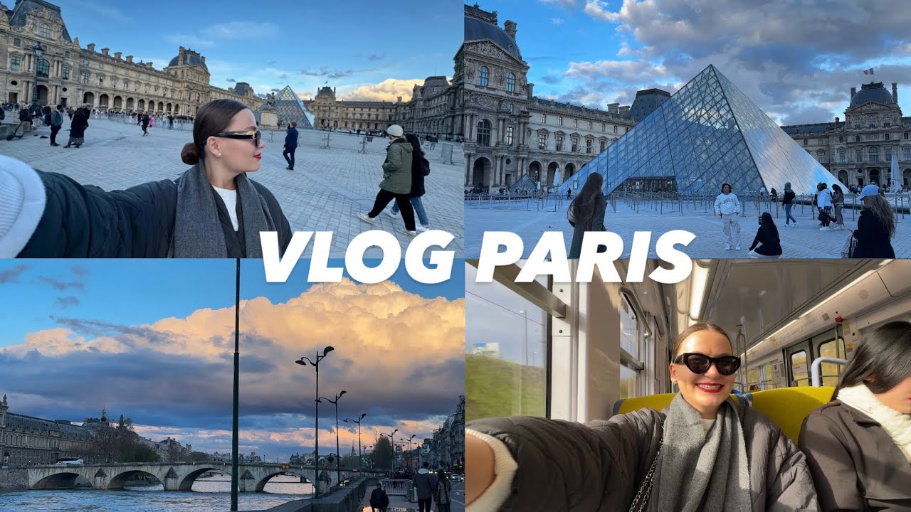 VLOG Париж, Франция  // Лувр, Эйфелева башня // исполнилась детская мечта // первый раз в Париже