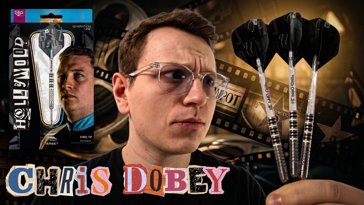 TARGET CHRIS DOBEY GEN 1: Te lotki są niepozorne! (Unboxing + Test) [DART]