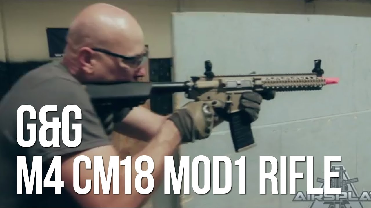 G&G M4 CM18 MOD1 Airsoft AEG - AirSplat On Demand