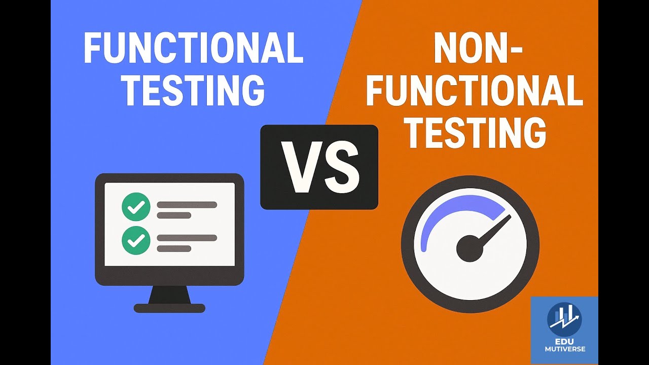 Functional Testing And Non Functional Testing In Hindi | Software Testing Course | #edumultiverse