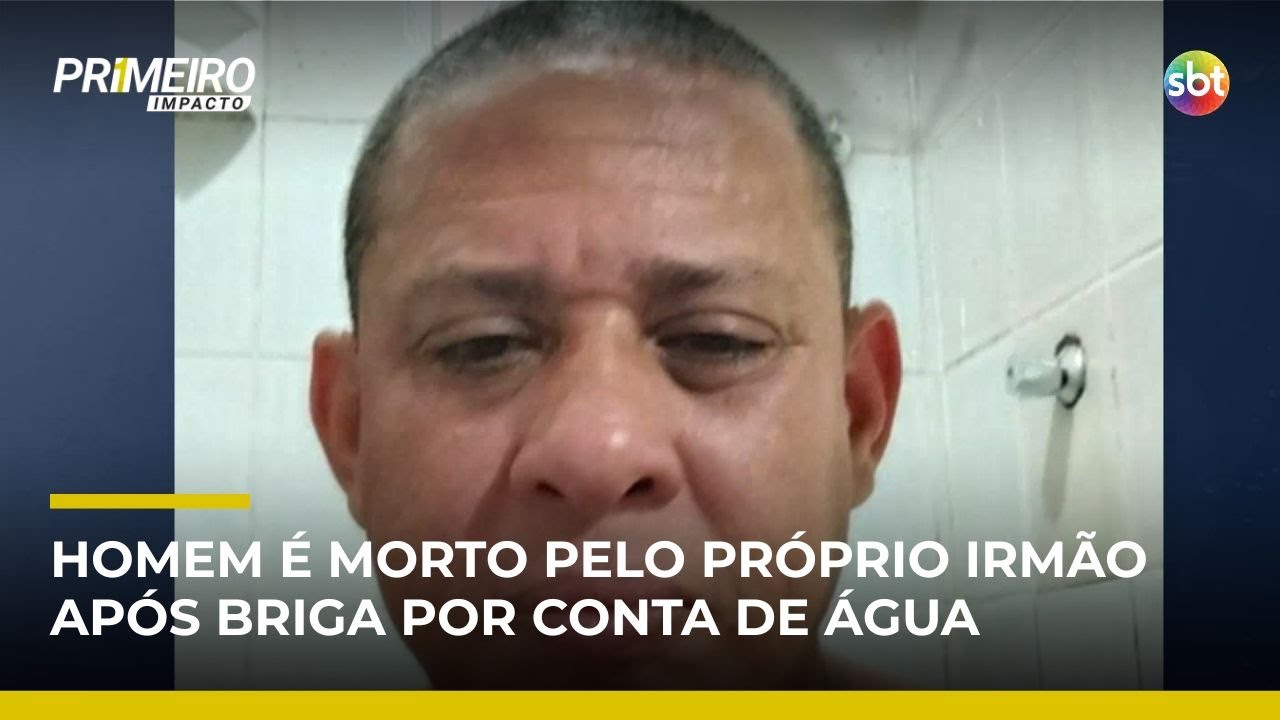 Briga por conta de água termina com irmão morto a tiros em Guarujá | #PrimeiroImpacto