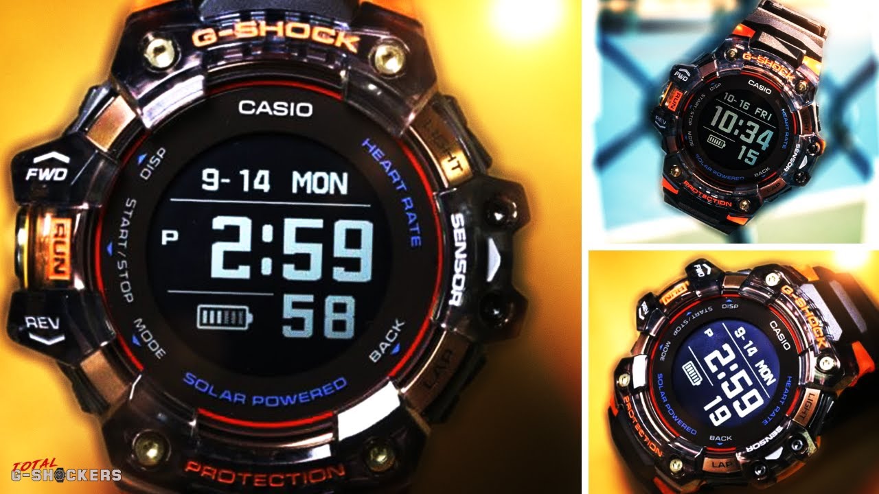 First Casio G-Shock Heart Rate Monitor Smartwatch 2020 | GBDH1000-1A4