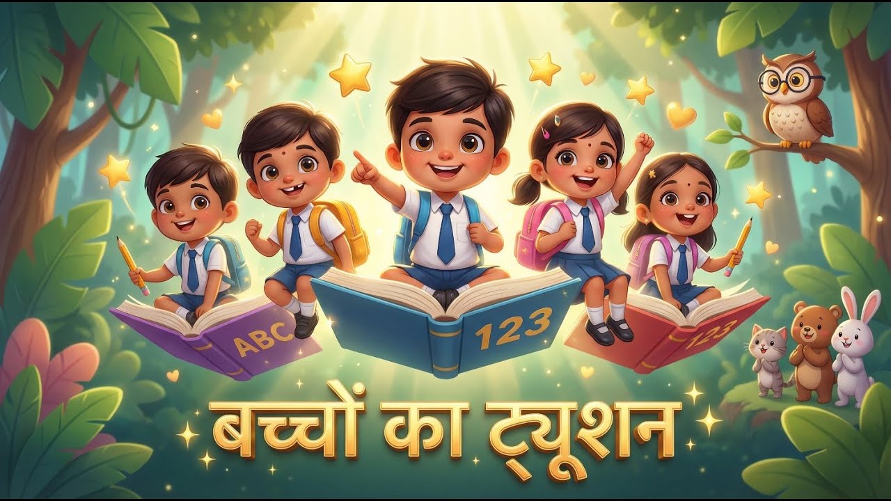 Kids Tuition Video | baby toons nursery rhymes | nursery rhymes | kids songs | Baby Toons