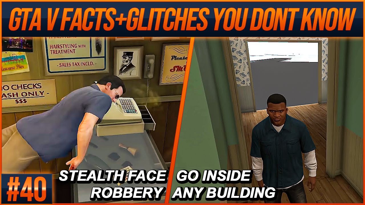 GTA 5 Facts and Glitches You Don't Know #40 (From Speedrunners)